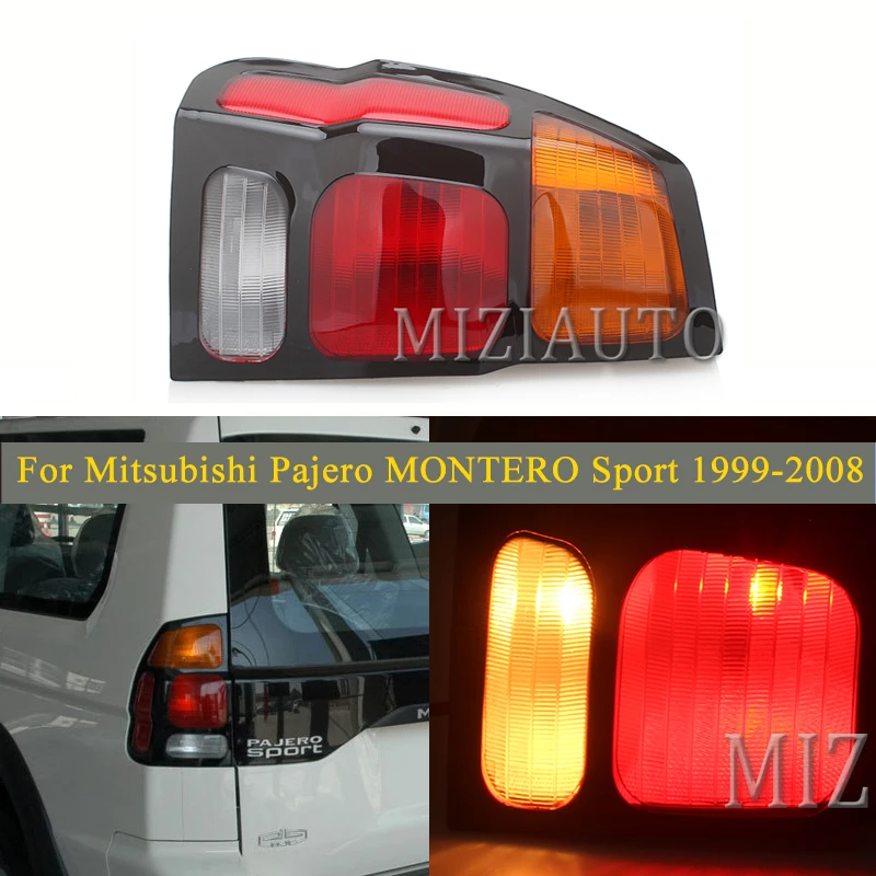 MIZIAUTO задние тормоза светильник s для Mitsubishi Pajero MONTERO Sport 1999-2008 задние лампы светильник бампер светильник задние стоп-сигнала