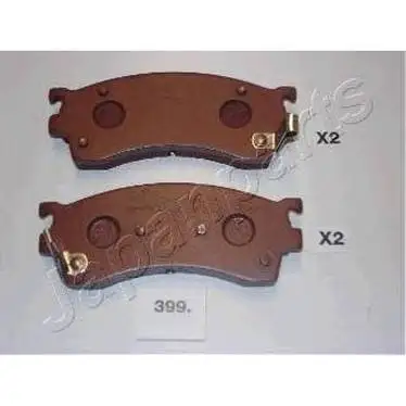 Колодки дисковые передние Mazda 626 1.8-2.5/2.0D/Xedos 6 1.6 16V