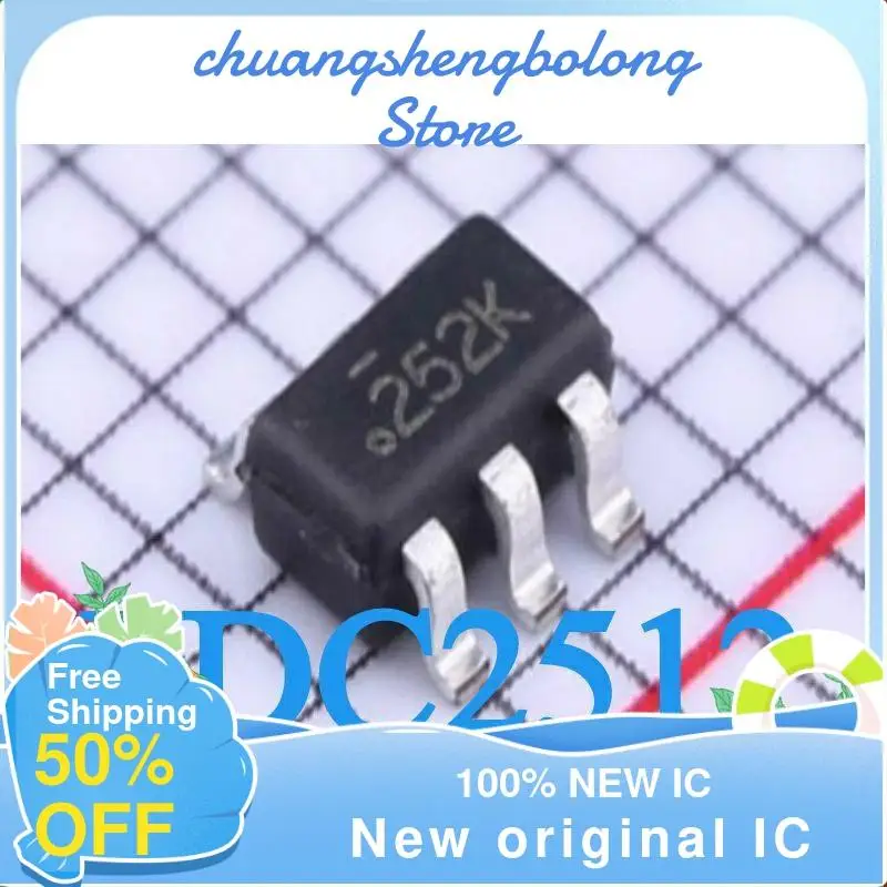 

20 шт. FDC2512 MOSFET SOT23-6 252C новый оригинальный IC