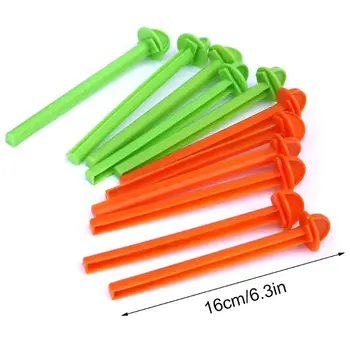 

100 Pcs Bird Durable Plastic Perch Staircase Stand Grinding Claw Toys for Parrot