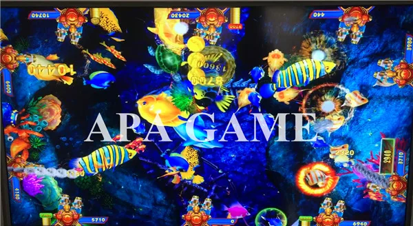 Аркадная доска King of Tiger Strike для рыбалки детали стрельбы в виде рыбы|Игры с
