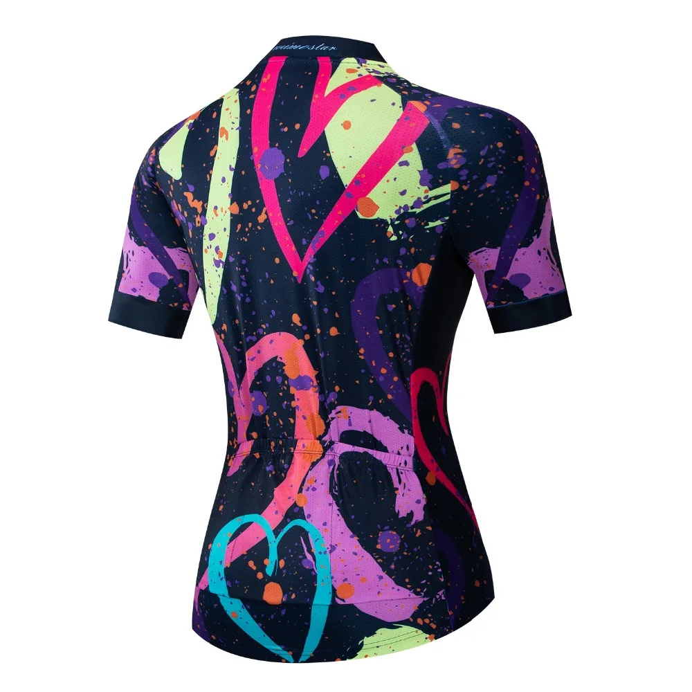 Weimostar велосипедная майка женская летняя Дышащая MTB велосипедная Джерси рубашка быстросохнущая велосипедная рубашка одежда для велоспорта