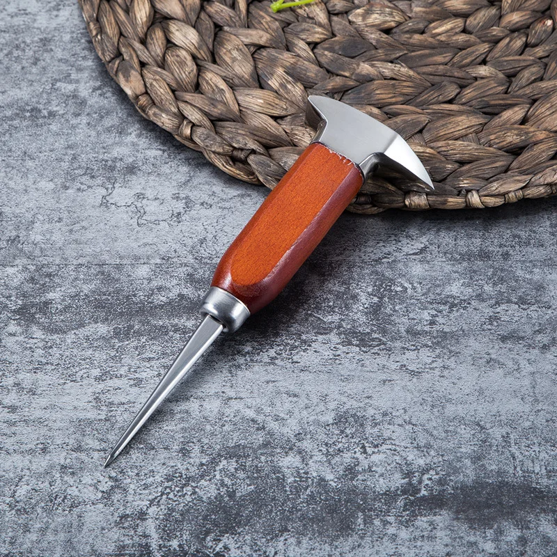 Short needle 17cm Японское стамеска льда бармена, одиночная вилка, тройной Ледяной Конус, скейт, скейт - Цвет: Short needle 17cm