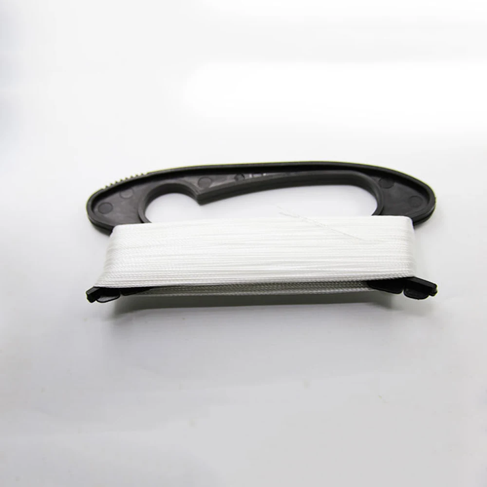 Black Kite Thread Winder with 100 Meters Flying Kite Line D Shape Plastic Kite Line Board Flying Kites Line Outdoor Toys