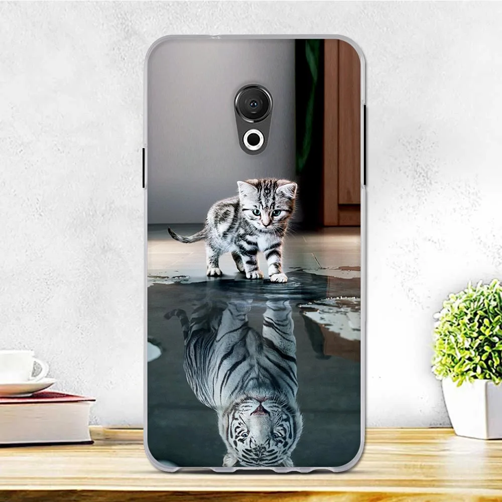 Чехол для Meizu 15 Lite, тонкий чехол из ТПУ на заднюю панель для Meizu M15/15 Lite, мягкий силиконовый чехол для телефона s для Fundas Meizu 15 Lite