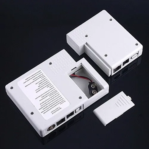 Ethenet Network Cable Tester 4 In 1 RJ45/RJ11/USB/BNC LAN 1394 cable Cat5 Cat6 Wire tester network test tools Female Connectors