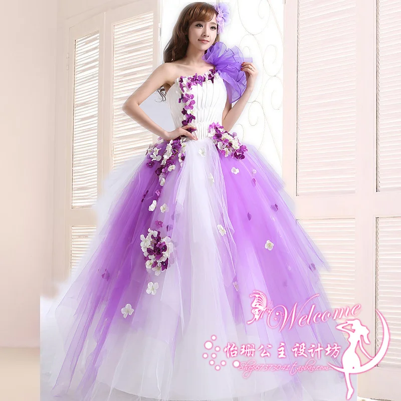 Феи Vestidos De Dulces 16 Бальные платья фиолетового цвета на одно плечо из органзы милые 15 маскарадные бальные платья Бальные платья habitu