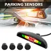 Universal Car Auto Parktronic LED Parking Sensor with 4 Sensors Reverse Backup Car Parking Radar Monitor Detector System Display ► Photo 3/6