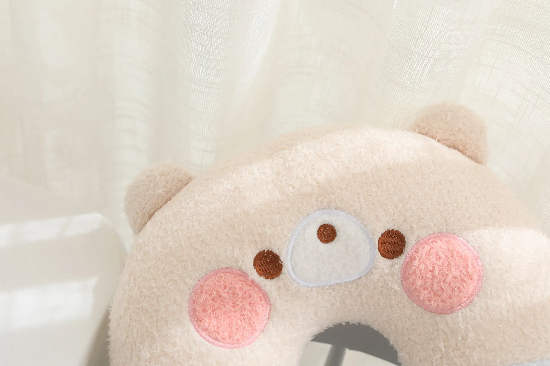 Пончик плюшевая подушка круглые фрукты Животные мультфильм кольцо Подушка для сидения для детей и взрослых, ананасов и клубники; Банни Медведь; цыпленок подушки