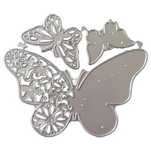 Aliexpress - Flower Butterfly Metal Cutting Dies Stencil Scrapbooking DIY Album Stamp Paper