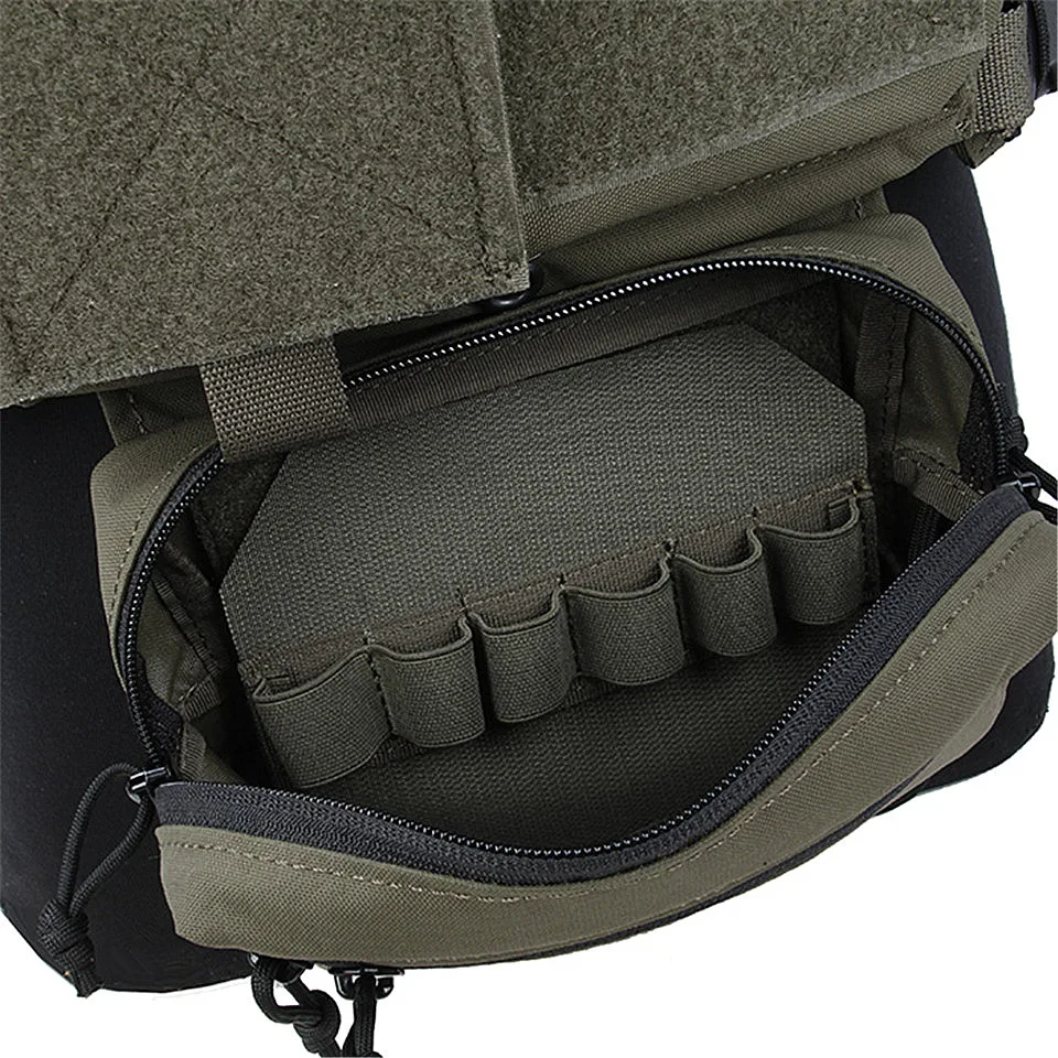 TMC Cordura SS микро Низкопрофильная световая Боевая грудная установка комбо хаки Cordura 500D ткань