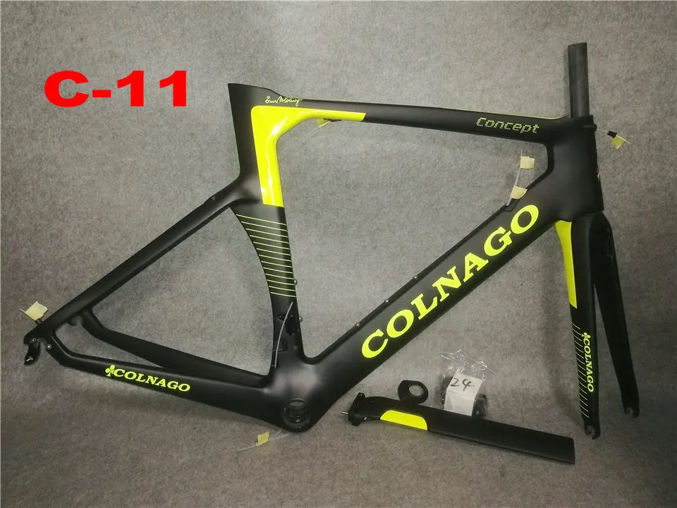 Colnago, концепция, черная, красная карбоновая рама для велосипеда, карбоновая рама, рама для велосипеда BB386 XS/S/M/L/XL