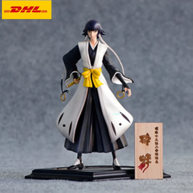 " BLEACH статуя Gotei 13 бюст Soi Fon полноразмерный портрет шихуин йоричи Смола действие Коллекционная модель игрушечная коробка 23 см Z2755 - Цвет: Белый