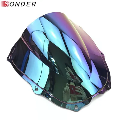Мотоциклы ветровое стекло Windscherm для Honda RVT1000R VTR1000 SP1 SP2 RC51 2000-2006 части ветрового стекла RVT 1000SP аксессуары - Цвет: Iridium