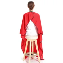 Взрослый салон Стрижка волос Парикмахерские парикмахерские Парикмахеры Парикмахерская накидка водонепроницаемый Парикмахерская накидка ткань прозрачные чехлы CTN88