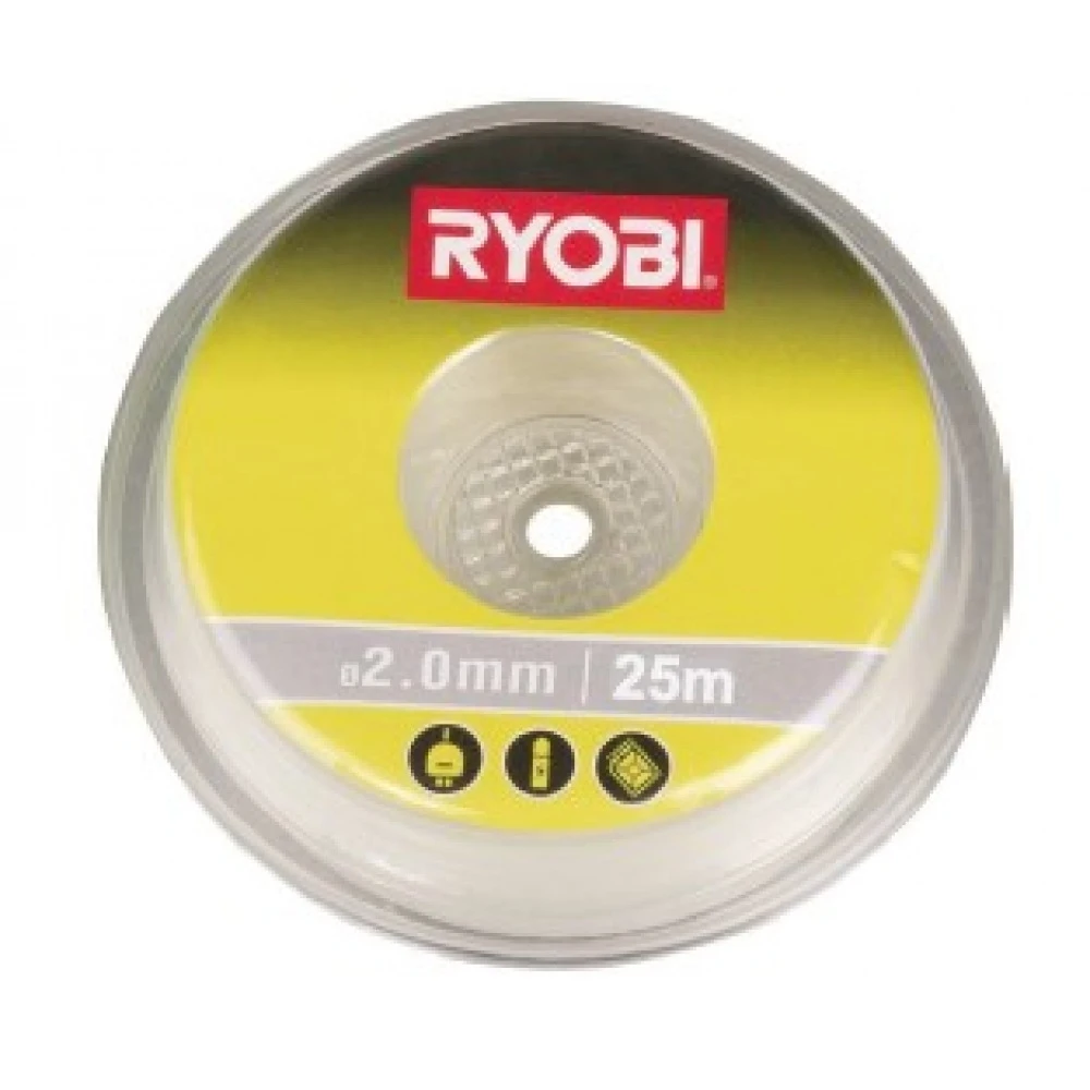 Леска для триммеров (2.0 мм 25 м круг) ryobi rac133 5132002626 | Инструменты