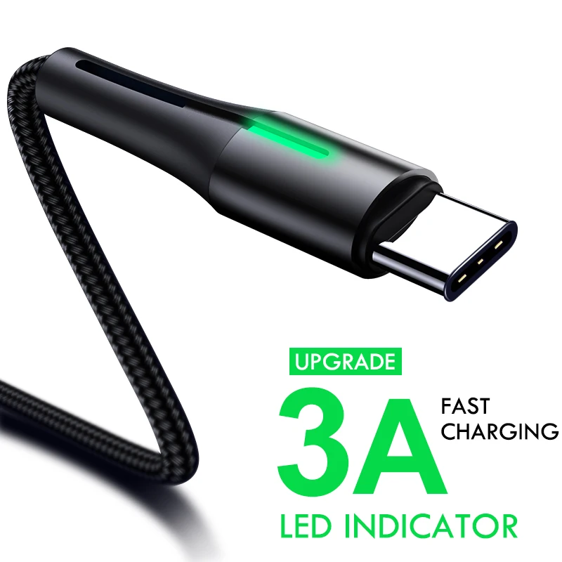 Кабель USB Type C для xiaomi redmi k20 pro кабель мобильного телефона Быстрая зарядка