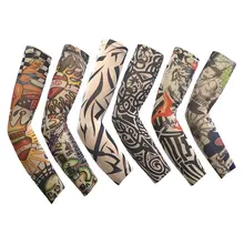 Уличный нарукавник с татуировкой для верховой езды