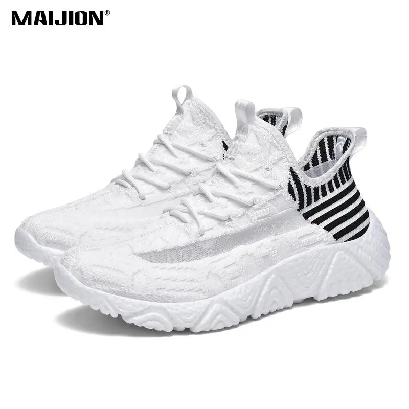 Нескользящий светильник на шнуровке Дышащая Спортивная обувь Модные уличные