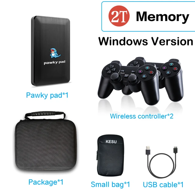 Pawky Pad Retro Video Game 4K 3D Game Console for G Cube/Saturn/PS2/Naomi  60000+ Games for Windows 107 Classic Game Series| | - AliExpress