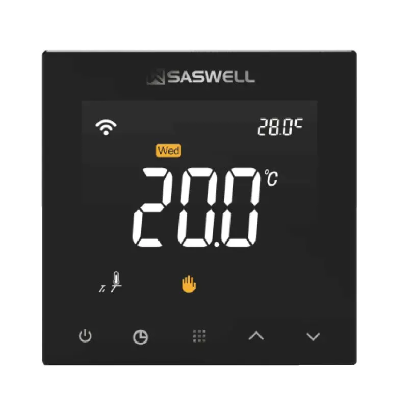 

Electric Floor Heating Thermostat Room Weekly Programmable Temperature Control