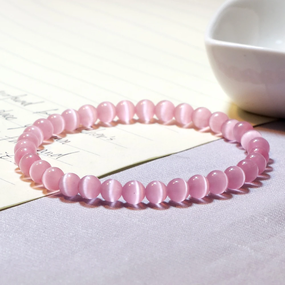Natural Opal Beads Bracelets Adjustable Wrist Jewelry