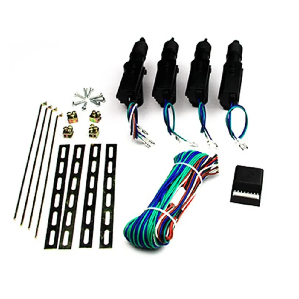 Universal Car Remote Control Central Door Locking Kits DC 12V Vehicles Anti-theft Alarm Keyless Entry System