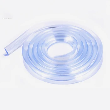 

1Pcs 1M L Shape Baby Guards Edge Protection Transparent PVC Children Safety Corner Protection Anti-collision Kids Corner Stripe