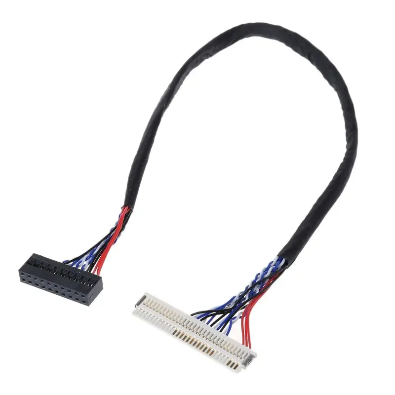 18 шт./компл. Универсальный Lvds кабель шнур для ЖК Панель Подходит 14-2" Экран