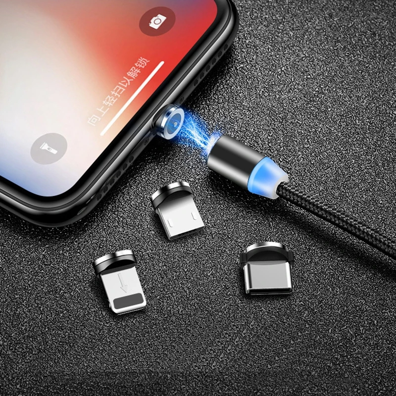 Магнитное зарядное устройство Micro USB C кабель для iPhone samsung Android зарядный Магнит usb type-C кабель провод кабель для мобильного телефона