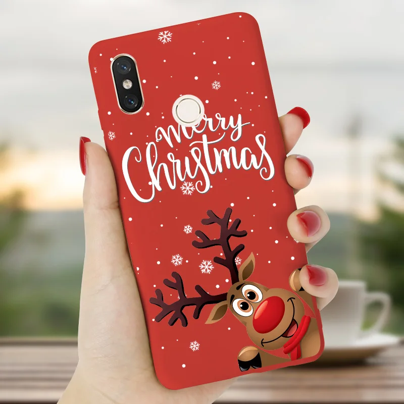 CDXSD8 Чехол для телефона с рождественским рисунком Redmi 7A 8A 6A 5A 5 Plus задняя крышка для Xiaomi Redmi Note 8 PRO 8T 7 6 5 силиконовый чехол Redmi 8 7 Capa - Цвет: CDXSD8
