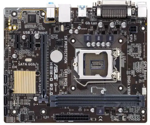 ^*Best Offers Asus H81M-D R2.0 Desktop Motherboard LGA 1150 DDR3 for 22nm CPU USB2.0 USB 3.0 16GB H81 Original motherboards free shipping