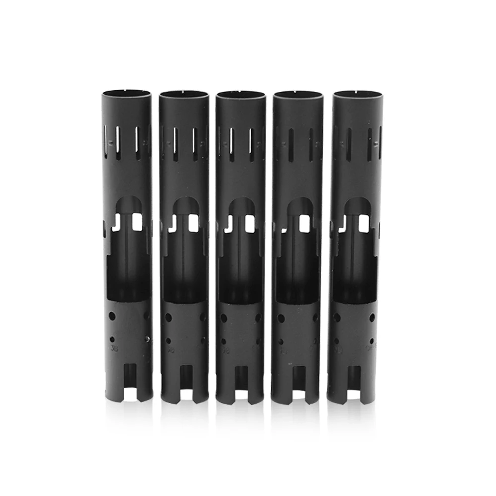 Черная алюминиевая трубка для Iqos 2,4 плюс металлическая нагревательная труба Внешний чехол резиновая трубка ножницы аксессуары для обслуживания