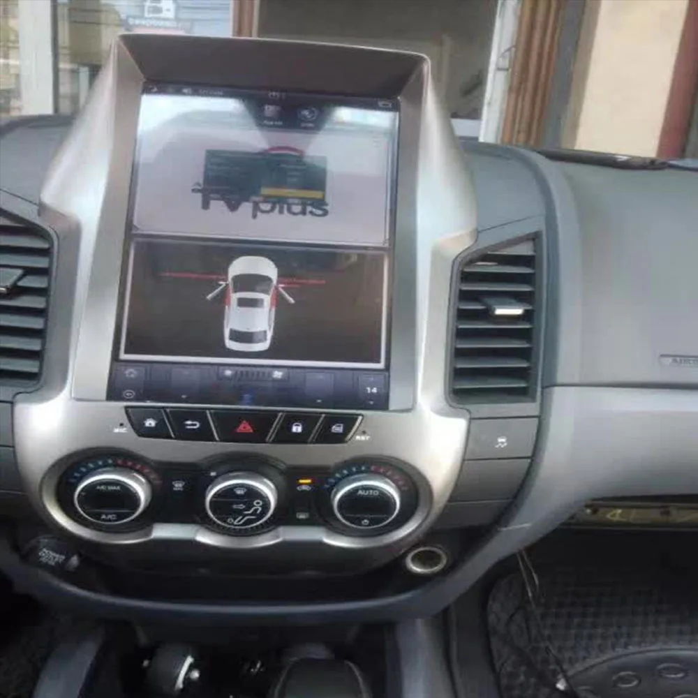 

12.1" Tesla Android 7.1/ 9.0 Fit Ford Ranger F250 2011 2012 2013 2014 2015 2016 2017 2018 - Car DVD Player Navigation GPS Radio