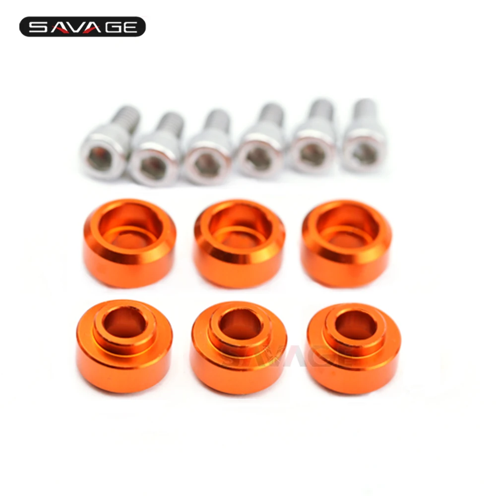 Переднее крыло болты для KTM 125 200 250 390 DUKE 2012-, RC 200/250/390- 16 17 Мотоцикл аксессуары шайба винты