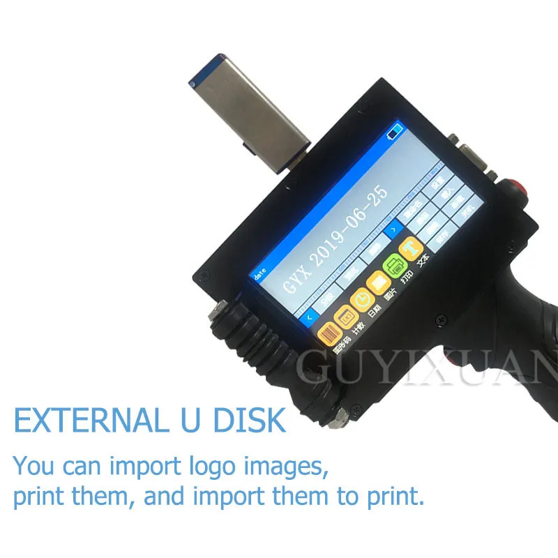  MX3 Handheld intelligent inkjet printer Small machine product date food packaging code machine batc