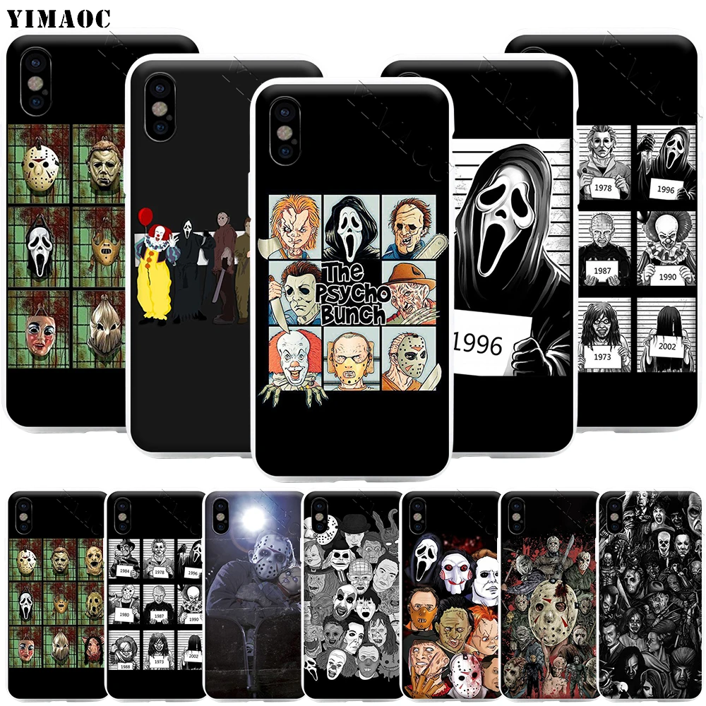 YIMAOC Horror Prison Movies Phone Case for iPhone 11 Pro XS X XR Max 8 7 6 6S Plus SE 5S | Мобильные телефоны и