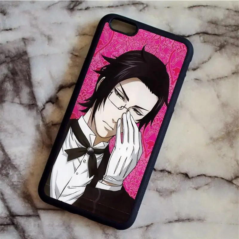 KETAOTAO Аниме Черный Дворецкий Kuroshitsuji чехол для телефона s для samsung S3 4 5 6 7 8 9 Note 4 5 7 8 Чехол Мягкий ТПУ резиновый силиконовый - Цвет: Синий