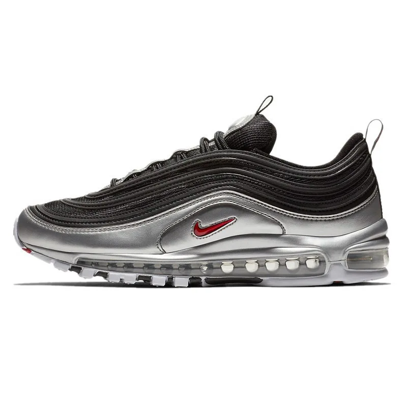 Nike Air Max 97 Qs Новое поступление Оригинальные мужские кроссовки с воздушной подушкой удобные уличные спортивные кроссовки# AT5458-001
