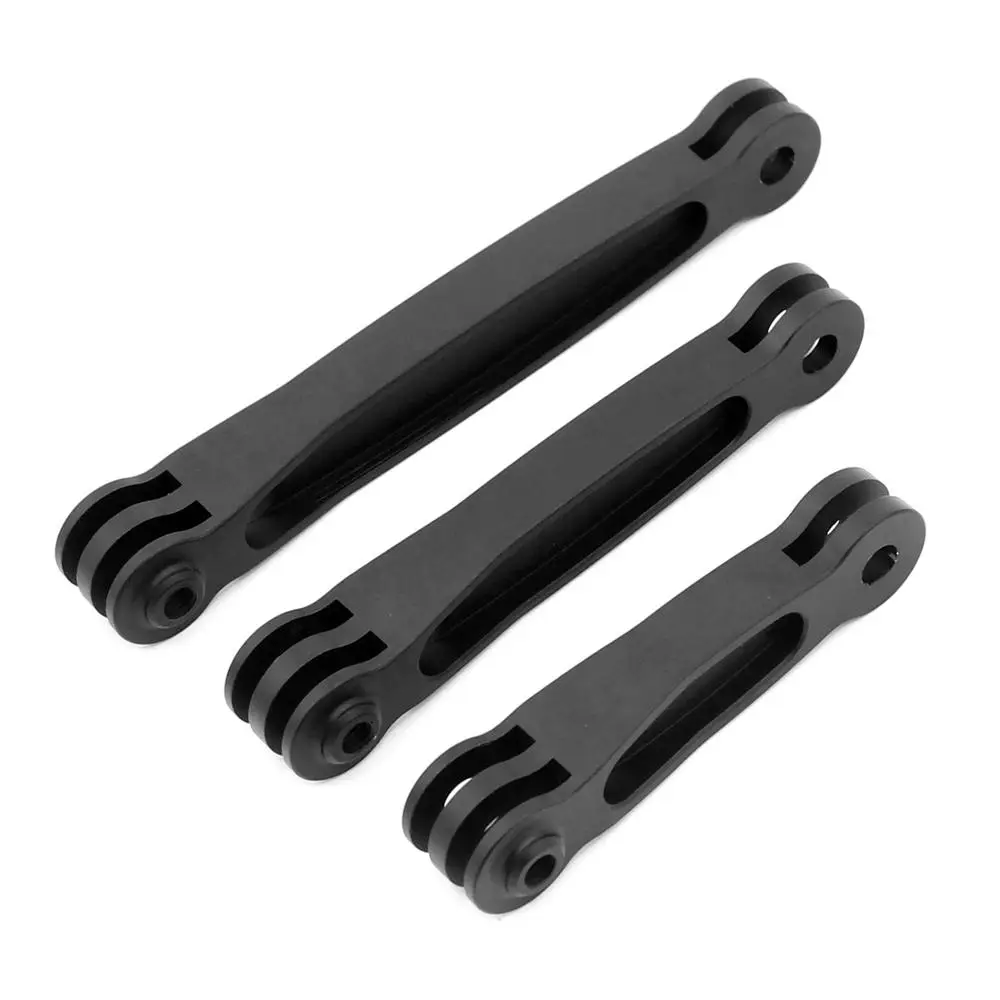 Accessoire caméra action : support perche et vis alliage pour GoPro, idéal pour sports extrêmes