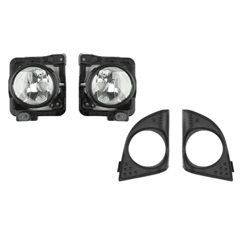 

1Pair LH+RH Foglight Fog Light Lamp Cover Metal Without Bulb for Honda Acura TSX 2009-2010