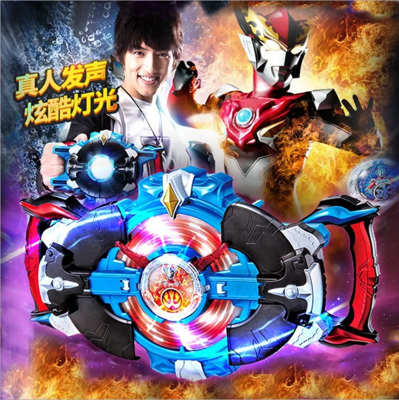 Rob Ultraman корректирующий робот DX Roseau хрустальный светильник и звук Супермен оружие детская игрушка