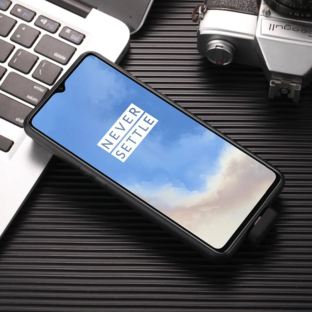 Чехол для аккумулятора OnePlus 7T 7000 мАч, магнитное Внешнее зарядное устройство, запасная зарядка, внешний аккумулятор, противоударный чехол One Plus 7T