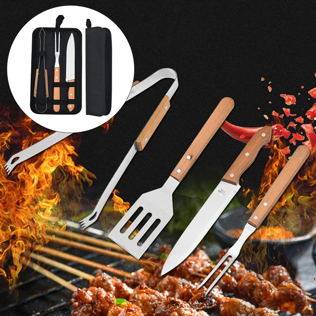 Ensemble d'outils de Barbecue professionnel, accessoires de gril