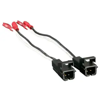 

2Pcs Loudspreaker Cable Wire Harness Adaptor for Buick Chevrolet Hummer Suzuki