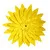 Сделай Сам medio hecho gigante papel искусственный flor boda fiesta telón de fondo pared Decoration grande papel flores cabeza Fotografia - Цвет: yellow Daisy