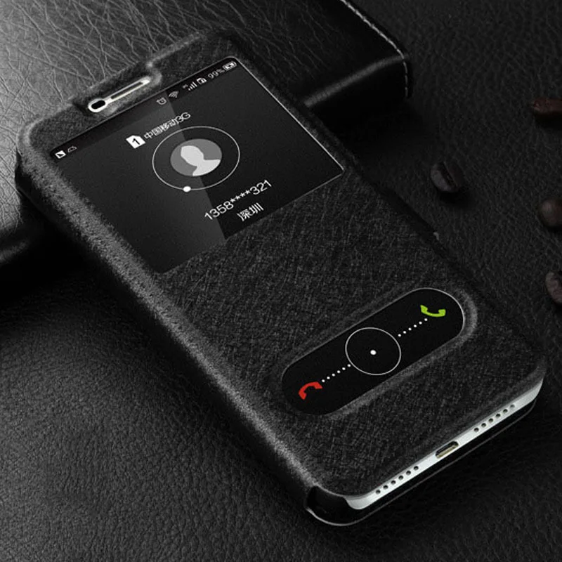 Для Fundas huawei G Play mini чехол Quick с окошком для обзора, на застежке, чехол для huawei Honor 4C чехол CHM-U01 CHC-U01 из искусственной кожи чехол-накладка
