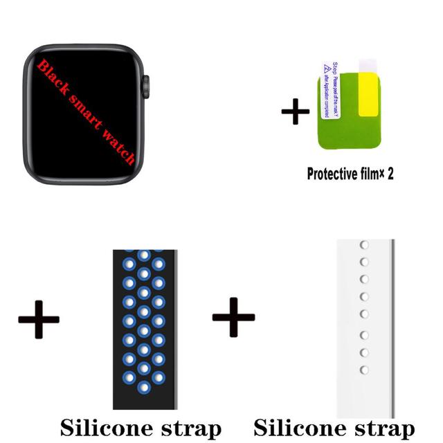 W26 Smartwatch Android IOS Smart Watch for Women Men 2020 44mm 40mm  Waterproof Temperature Heart Rate Monitor Sport Watch