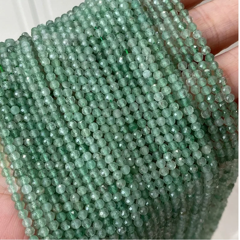 Рисунок 4 - Натуральные граненые круглые бусины