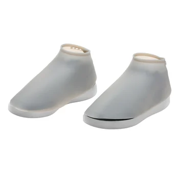 

Reusable Silicone Barber Shoes Cover Salon Haircut Styling Tools Waterproof Adjustable Hair away from Falling into Shoe Cover